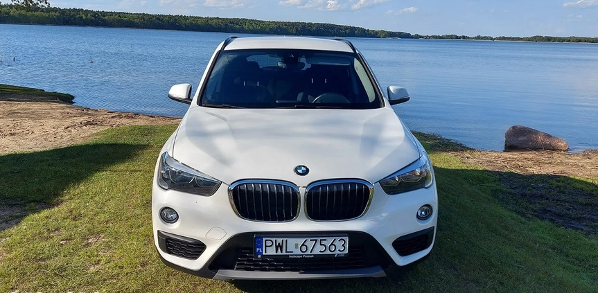 BMW X1 cena 87900 przebieg: 73120, rok produkcji 2018 z Wolsztyn małe 211